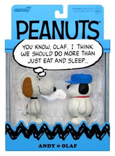 Peanuts ReAction Action Figures 2-Pack Olaf & Andy 10 cm 0840418826317