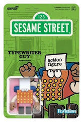 Sesame Street ReAction Action Figure Wave 06 Typewriter Guy 10 cm 840418825013