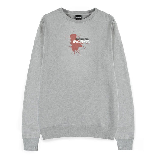 Chainsaw Man Sweater Power Grey Melange Size S 8718526418651
