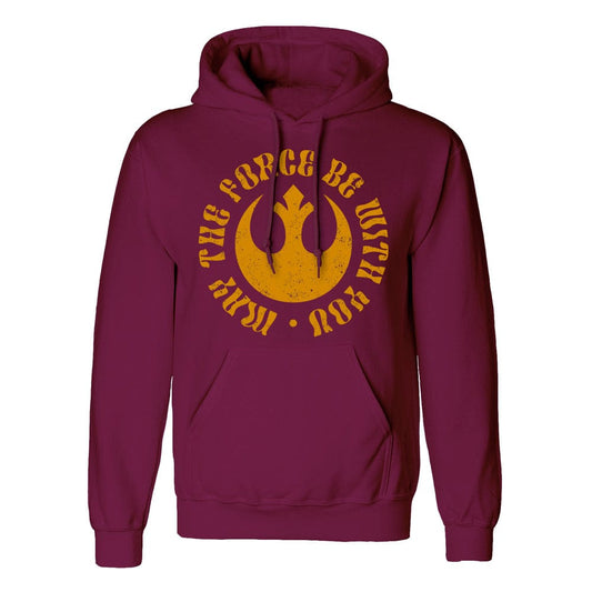 Star Wars Hooded Sweater May The Force Be Wit 5056688501266