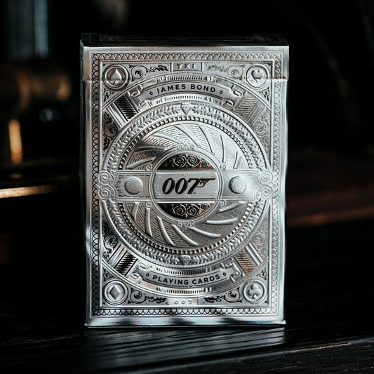 James Bond Playing Cards Silver Edition 0850065968155