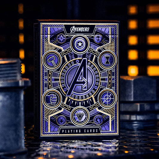 Avengers - The Infinity Saga Playing Cards Purple Version 0850016557193