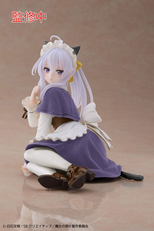 Wandering Witch: The Journey of Elaina PVC Statue Elaina Cat Maid Ver. Renewal Edition 18 cm 0840342401918