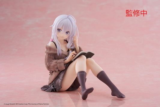 Wandering Witch: The Journey of Elaina PVC Statue Desktop Cute Figure Elaina Casual Clothes Ver. 13 cm 0840342402823