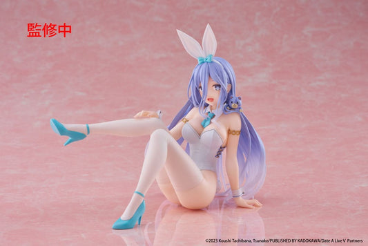 Date A Live V PVC Statue Desktop Cute Figure Mio Takamiya Bunny Ver. 13 cm     0840342403578