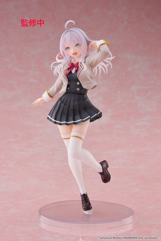 Alya Sometimes Hides Her Feelings in Russian Coreful PVC Statue Alya School Uniform Ver. 18 cm 0840342403851