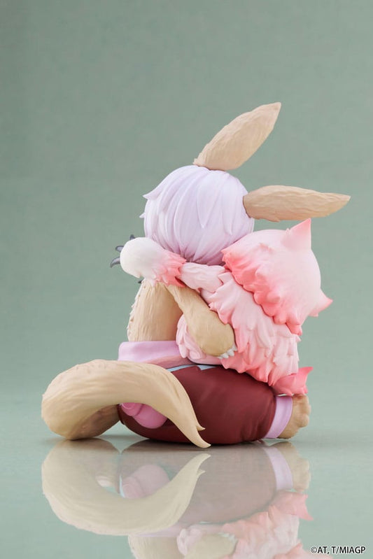 Made in Abyss: The Golden City of the Scorching Sun PVC Statue Desktop Cute Figure Nanachi & Mitty Reissue 13 cm 0840342404179