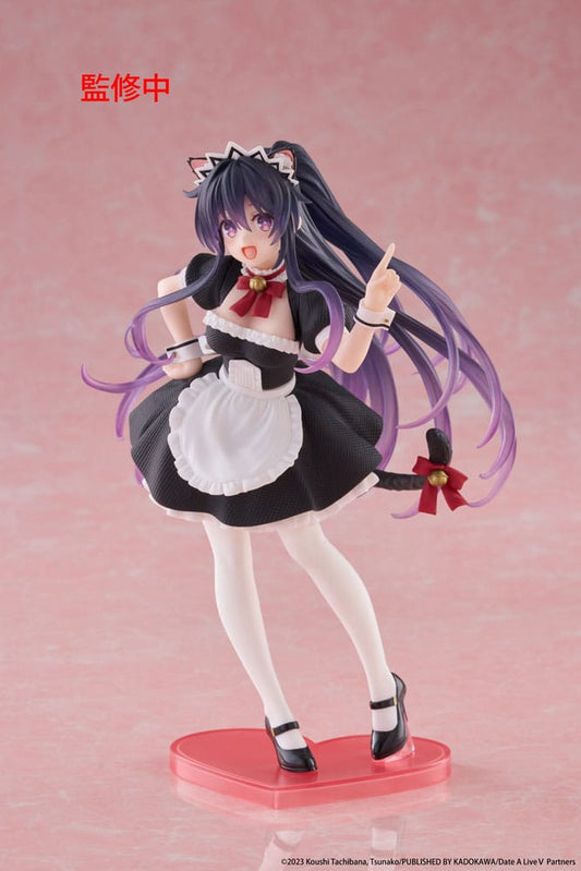 Date A Live V Coreful PVC Statue Tohka Yatogami Cat Ear Maid Ver. 18 cm    0840342404223