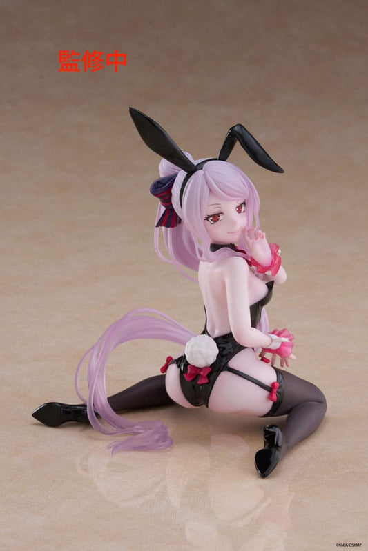 Overlord PVC Statue Desktop Cute Figure Shalltear Bunny Ver. 13 cm     0840342404407