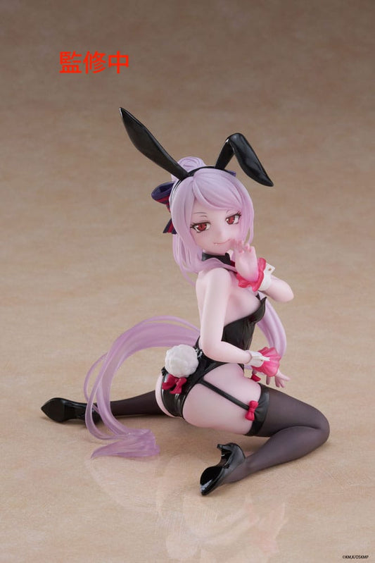 Overlord PVC Statue Desktop Cute Figure Shalltear Bunny Ver. 13 cm     0840342404407
