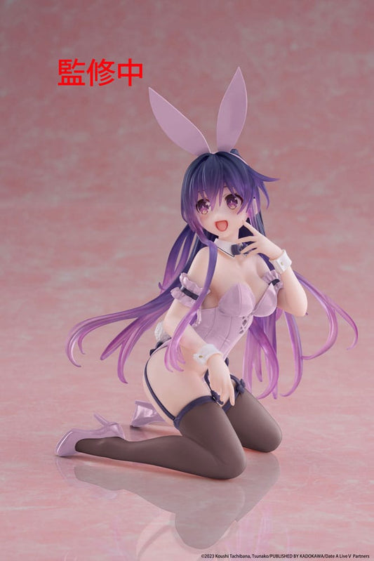 Date A Live PVC Statue Desktop Cute Figure Tohka Yatogami (Bunny Ver.) Renewal 13 cm                0840342405015