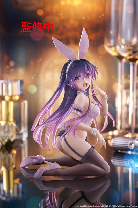 Date A Live PVC Statue Desktop Cute Figure Tohka Yatogami (Bunny Ver.) Renewal 13 cm                0840342405015