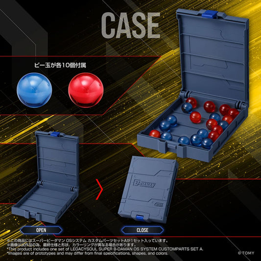 Super B-Daman Legacysoul Action Figure Accessory Set Super B-Daman OS Sytsem Custom Part Set A 4904810087687