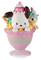 Hello Kitty & Friends Window Box Figure Fast Food Pochacco Pink Unicorn Sundae 9 cm 0840080829623