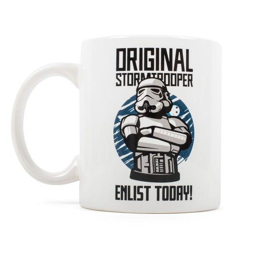 Original Stormtrooper Mug Enlist Today White 5060820074334