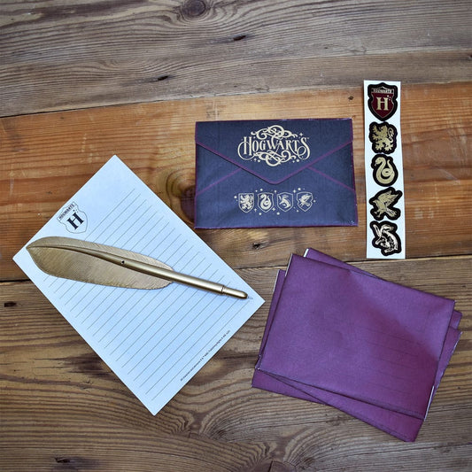 Harry Potter Letter Writing Set Magical Location Hogwarts Letter Writing  5056563709565