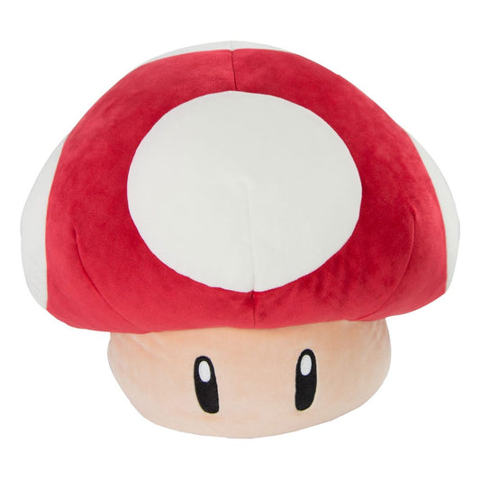 Super Mario Mocchi-Mocchi Mega Plush Figure Super Mushroom Red 36 cm 0053941129552