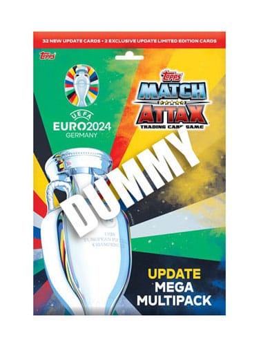 UEFA EURO 2024 Trading Cards Update Mega Multipack 5053307067936