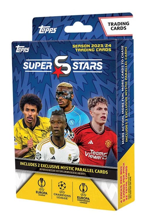 UEFA Champions League Super Stars 2023/24 Trading Cards Hanger Pack *English Version* 5053307068490