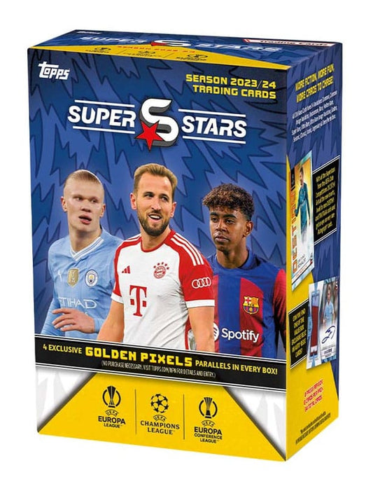 UEFA Champions League Super Stars 2023/24 Trading Cards Value Box *English Version* 5053307068506
