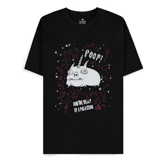 Exploding Kittens T-Shirt POOF! Size S 8718526679038