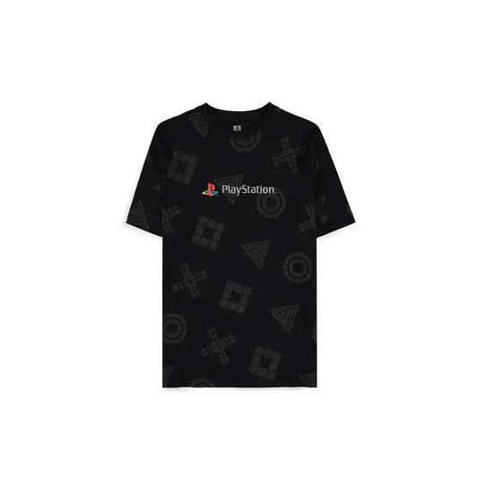 PlayStation T-Shirt Logo All Over Print Size S 8718526415421