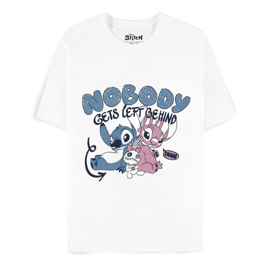 Lilo & Stitch T-Shirt Nobody Gets Left Behind Size S 8718526678536