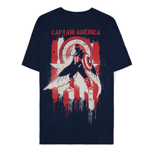 Captain America Brave New World T-Shirt Shield Size S 8718526405996