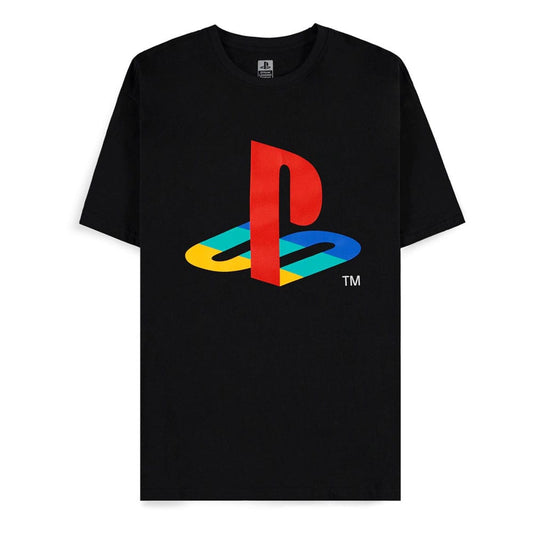 PlayStation T-Shirt Logo Black  Size S 8718526407099