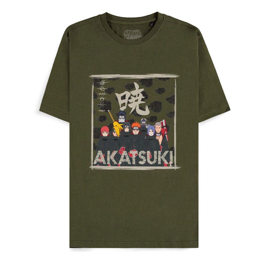Naruto Shippuden T-Shirt Akatsuki Clan Size S 8718526190595
