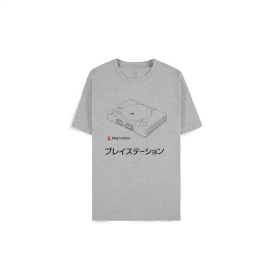 PlayStation T-Shirt O.G Console Gray Size S 8718526415377