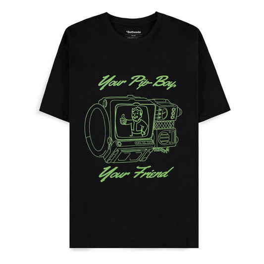 Fallout T-Shirt Your Pip-boy Your Friend Men's Size S 8718526192599