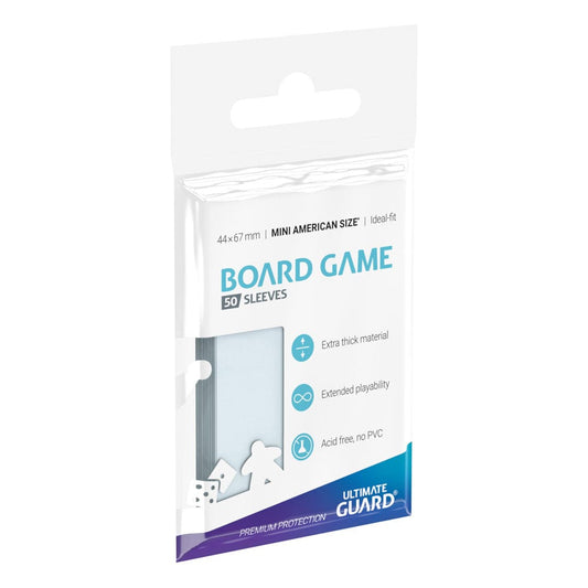 Ultimate Guard Board Game Sleeves (50) - Mini American 4260250075258
