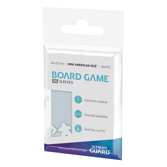 Ultimate Guard Board Game Sleeves (50) - Mini American 4260250075258