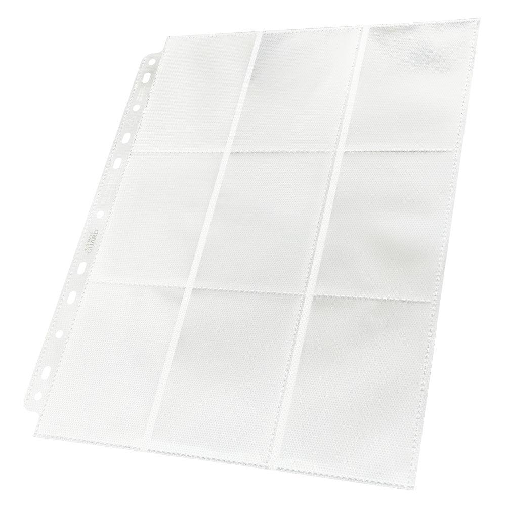 Ultimate Guard 18-Pocket Pages Side-Loading White (50) - Amuzzi