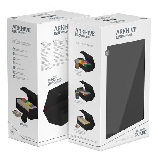 Ultimate Guard Arkhive 800+ Xenoskin -  Black 4056133022286