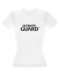 Ultimate Guard Ladies T-Shirt Wordmark White Size XS 4056133001663