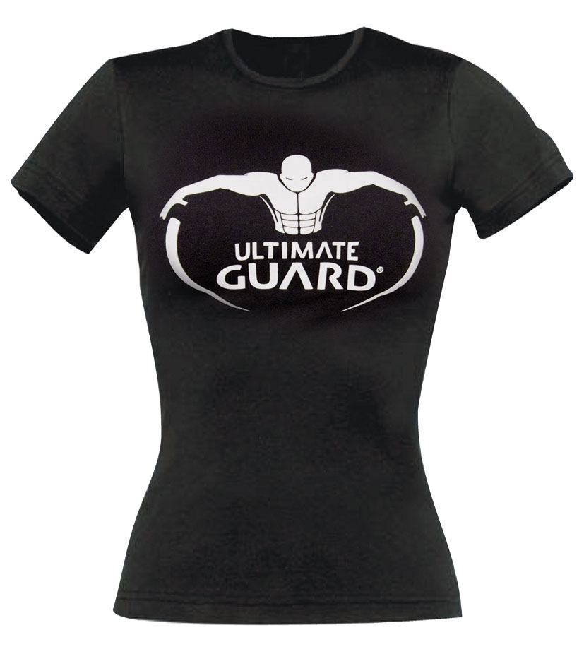 Ultimate Guard Ladies T-Shirt Logo Black Size M 4056133006972