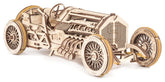 Ugears 3D Wooden Puzzle U-9 Grand Prix Car 4820184120686