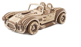 Ugears 3D Wooden Puzzle Drift Cobra Racing Car 4820184121317