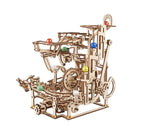Ugears 3D Wooden Puzzle Marble Run Tiered Hoist 4820184121393