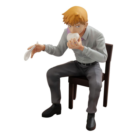 Mob Psycho 100 III x Bunbougu Cafe 2022 PVC Statue Arataka Reigen 14 cm    4580689603557