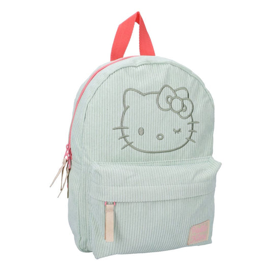 Sanrio Backpack Hello Kitty Have a Nice Day Green  8712645330672