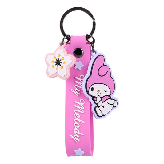 Sanrio Key Chain Hello Kitty & Friends FunKey Chains Pink 8712645329089