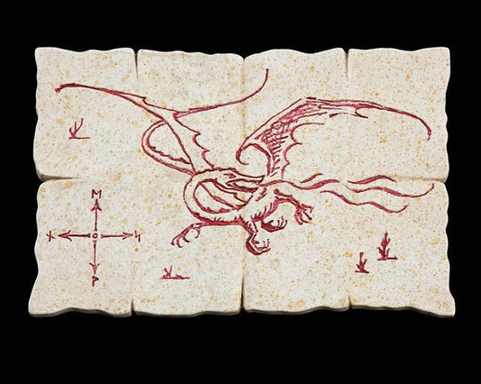 Hobbit Magnet Dragon Map - Amuzzi