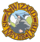 Lord of the Rings Magnet A Wizard Is Never Late (Enamel) 7 cm 9420024745595
