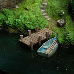 The Hobbit: An Unexpected Journey Hobbiton Mill & Bridge Environment 31 x 17 cm 9420024731291