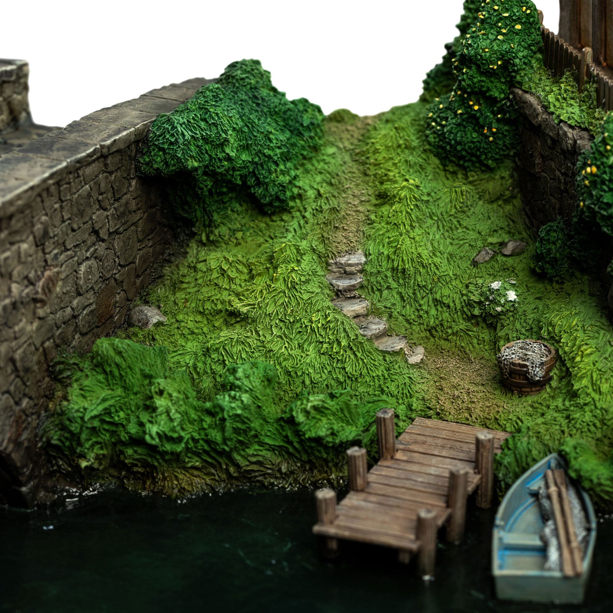 The Hobbit: An Unexpected Journey Hobbiton Mill & Bridge Environment 31 x 17 cm 9420024731291