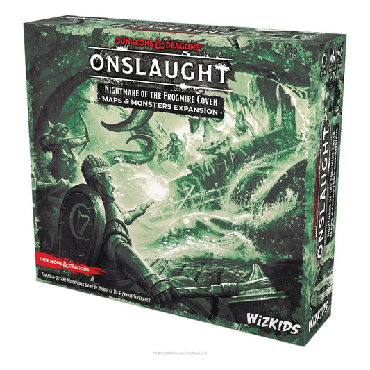 Dungeons & Dragons Game Expansion Onslaught Nightmare of the Frogmire Coven - Maps & Monsters Expansion *English Version* 0634482897225