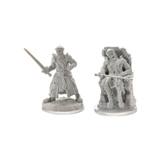 WizKids Deep Cuts Miniatures Unpainted Miniatures 2-Pack Dead Warlord 0634482905913